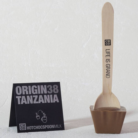 HOTCHOCSPOON ORIGINE TANZANIA 38%