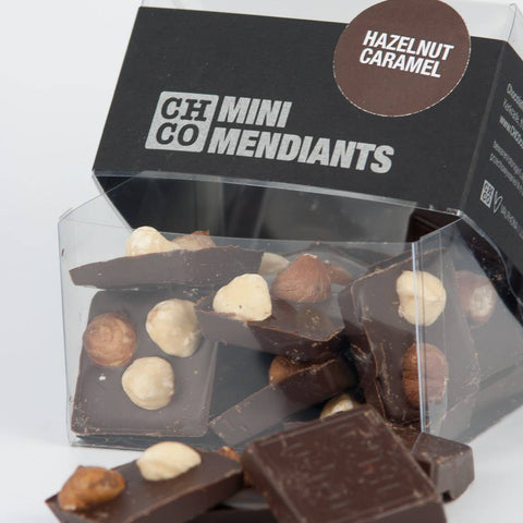 MINI-MENDIANTS DELUXE HAZELNUT CARAMEL