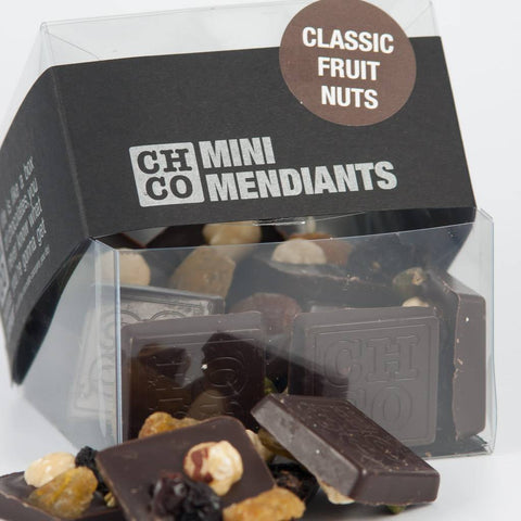 MINI-MENDIANTS DELUXE CLASSIC FRUIT NUTS