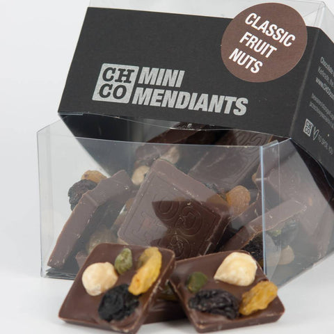 MINI-MENDIANTS DELUXE CLASSIC FRUIT NUTS