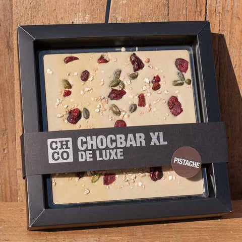 CHOCBAR XL DELUXE PISTACHE&CRANBERRY